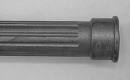 met rubberen manchet Ø 100 mm Lengte 1500 mm