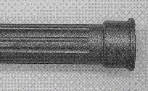 met rubberen manchet Ø 100 mm Lengte 1000 mm