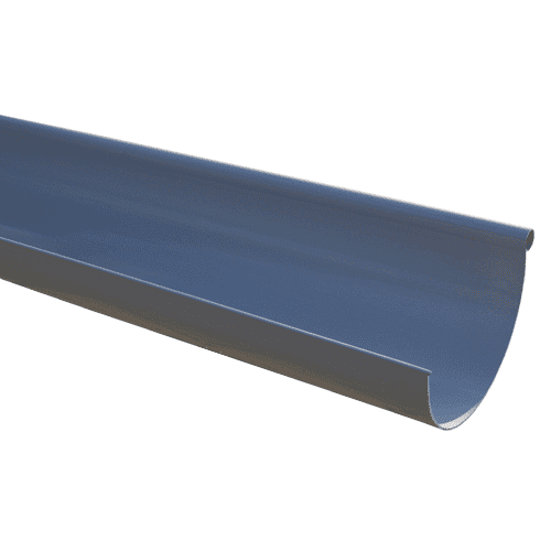 Gootbreedte: 127mm. Kleur: grijs RAL 7037